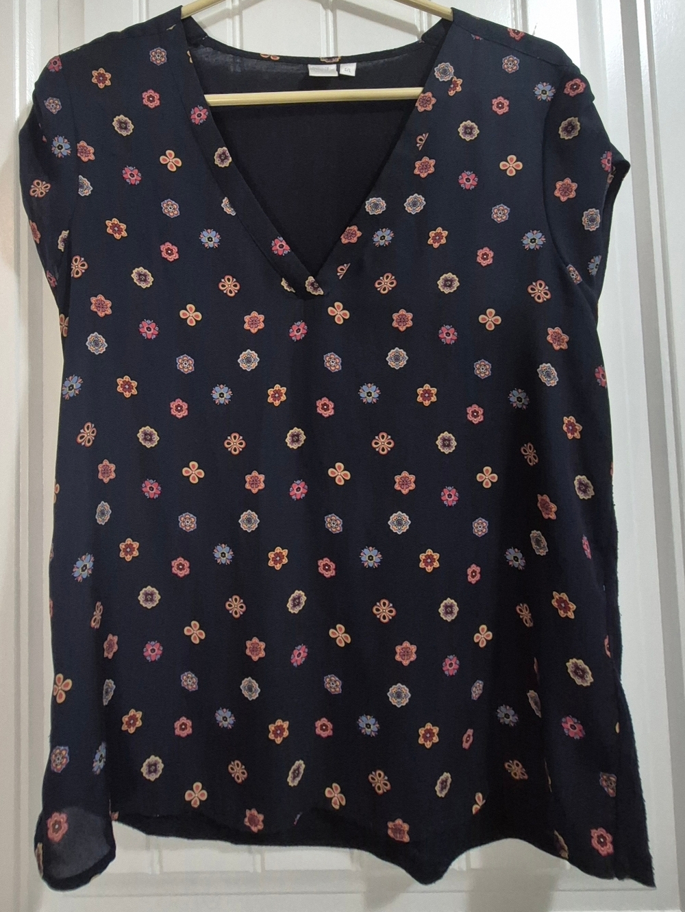 Womens Twik By Simons Blouse Tee Size Large
